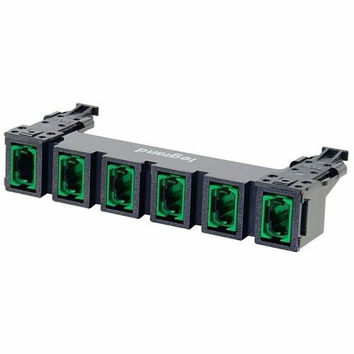 C2g HD6FM-FMPZAC-00 Patch Panels Ortronics Hdj Series 6 Mpo Fiber Adapter Panel, Os2 - Green - 6 Port(s) - Optical Fiber - Green (hd6 Hd6fmfmpzac00 662875011729