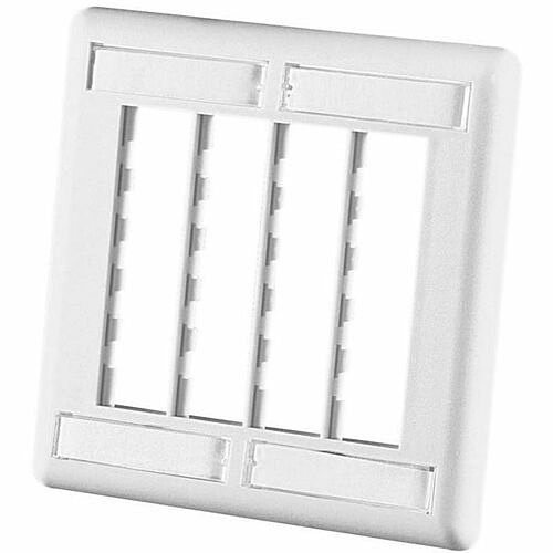 C2g 40300620-78 Faceplates & Mounting Boxes Ortronics Faceplate - 12 X Socket(s) - Ceiling Mount, Wall Mount - Dark Gray (40300620-78) 4030062078 662875034926