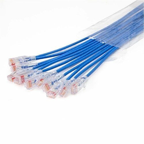 C2g EZFPR607Q24-06 Cables Ortronics Ez Patch Flat Pack Reduced Diameter Cat6 7ft, 24 Pack, Blue - 7 Ft Category 6 Network Cabl Ezfpr607q2406 662875008439