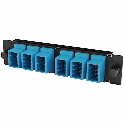 C2g OFP-AME48AC Patch Panels Ortronics Q-series Acclaim, Fiber Conversion Adapter Panels, 48 Fiber, Blue - 48 Port(s) - Optical F Ofpame48ac 662875037897