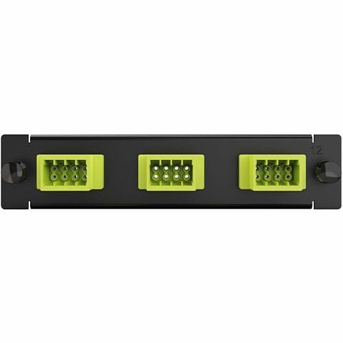 C2g OFP-AME24QC Patch Panels Ortronics Q-series Acclaim, Fiber Conversion Adapter Panels, 24 Fiber, Lime Green - 24 Port(s) - Opt Ofpame24qc 662875037873