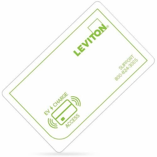 Leviton ERFID Smart Cards/Tags Leviton Charging Station Access Control (rfid) Card - Preprinted - Rf Card (erfid) 078477877647