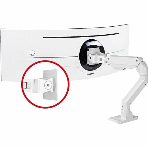 Siig CE-MT3S11-S1 Mounting Kits Siig Single Heavy Duty 34"- 49" Monitor Arm With Easy Top Mounting - Weight Between 22 To 44 Lbs - H Cemt3s11s1 662774046136