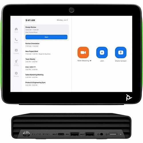 Poly 9J687AA Video Conference Equipment Poly Zr_brk Hppc Wtc10 (9j687aa) 197961689136