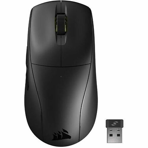 Corsair CH-931D100-NA Pointing Devices (Mice) Corsair M75 Air Wireless Ultra-lightweight Gaming Mouse - Black - Marksman 26k - Cable/wireless - Bl Ch931d100na 840006669098