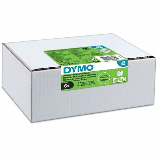 Dymo 2187328 Labels Labelwriter Veterinary Labels DYM2187328 071701063649