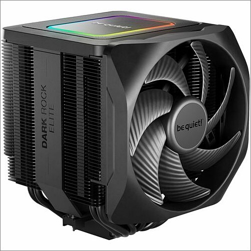 Be Quiet! BK037 Processor/Case Fans Be Quiet! Dark Rock Elite Cooling Fan/heatsink - 5.31" Maximum Fan Diameter - 1 X Fan(s) - 2000 Rpm  
