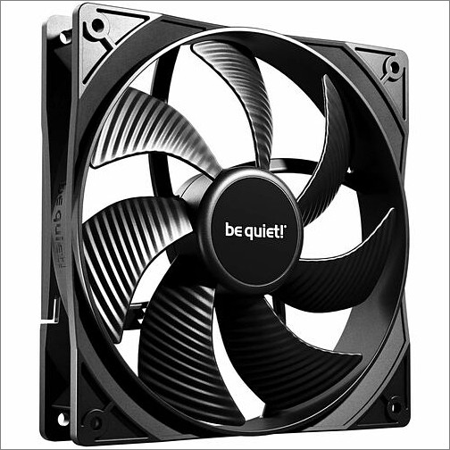 Be Quiet! BL108 Processor/Case Fans Be Quiet! Pure Wings 3 Cooling Fan - 5.51" Maximum Fan Diameter - 429.4 Gal/min Maximum Airflow - 12 
