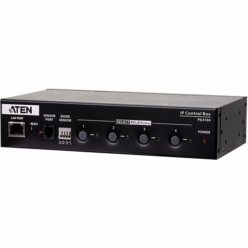 Aten PE4104A PDUs Aten Pe4104 4-outlet Eco Pdu Power Controller - Switched - Nema 5-15p - 4 X Nema 5-15r - 120 V Ac -  672792015830