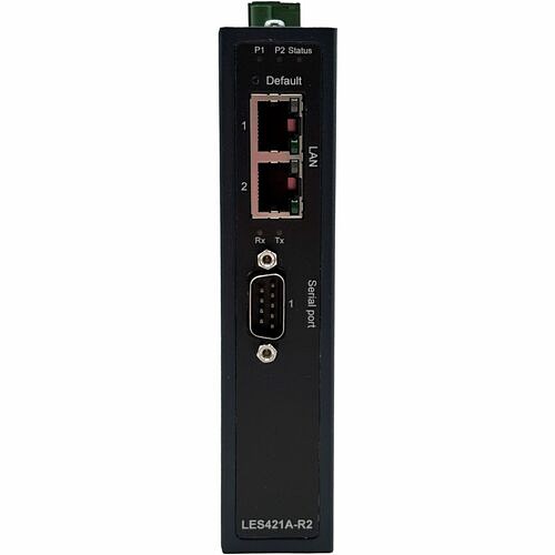 Black Box LES421A-R2 Terminal & Device Servers Black Box Les400 Series Industrial Rs232/422/485 Serial Device Server - Twisted Pair - 2 X Network ( Les421ar2 0822088283881