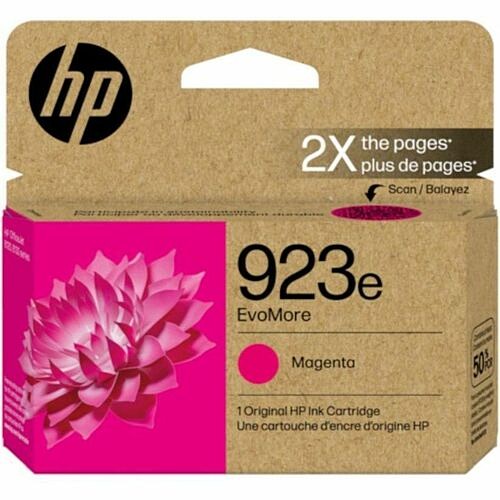 Hp 4K0T5LN Toners & Ink Cartridges 923e Evomore Magenta Original Ink Cartridge 196548610426