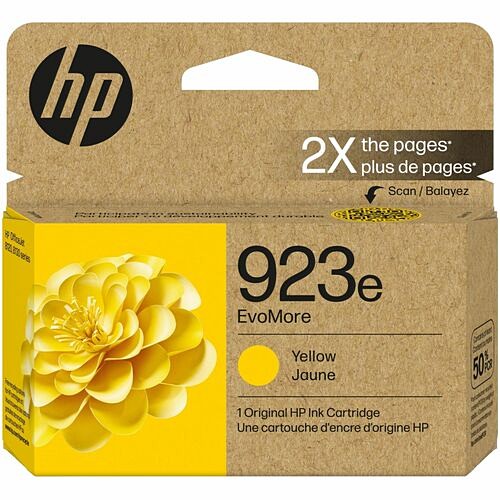 Hp 4K0T6LN Toners & Ink Cartridges 923e Evomore Yellow Original Ink Cartridge 196548610433