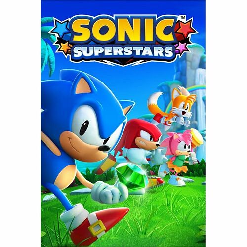 Microsoft G3Q-02202 Softwares Microsoft Sonic Superstars - Action/adventure Game - E (everyone) Rating - English, French, German,  G3q02202 196388248285