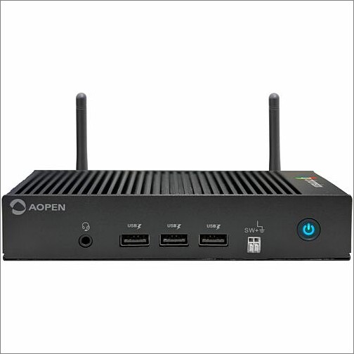 A Open 91.CM200.GA30 Computers Aopen Chromebox Mini 2 Education Upgrade - Intel Celeron N4500 - Fanless - Wifi 6 - 8 Gb Ram - 32 Gb 91cm200ga30 