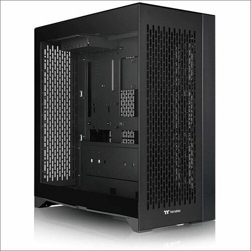 Thermaltake CA-1Y3-00M1WN-00 Computer Cases Thermaltake Cte E600 Mx Mid Tower Chassis - Mid-tower - Black - Spcc, Tempered Glass - 4 X Bay - Min Ca1y300m1wn00 841163091036