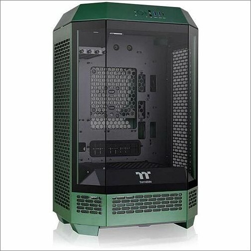 Thermaltake CA-1Y4-00SCWN-00 Computer Cases Thermaltake The Tower 300 Racing Green Micro Tower Chassis - Micro Tower - Racing Green - Tempered G Ca1y400scwn00 841163091098