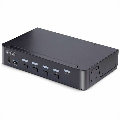 Startech D86A2-4-PORT-8K-KVM KVM Switchboxes Kvm Switchbox D86a24port8kkvm 065030893206
