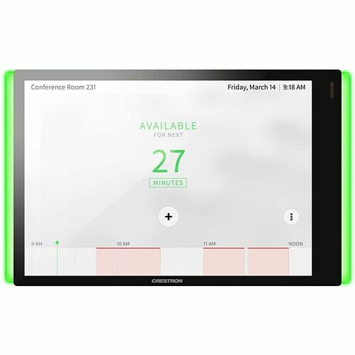 Crestron 6511124 Miscellaneous Devices Crestron Tsw-770-lb-w-s Room Availability Light Bar For Tsw-770 Series, White Smooth - 4.2" Height X 