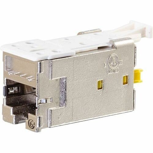 C2g HDJS6A25 Cable Ends/Connectors Ortronics Clarity Shielded High Density Jack (hdjs) Cat6a, T568a/b, 25 Pack - 25 Pack - 1 X Rj-45 Ne 662875020059