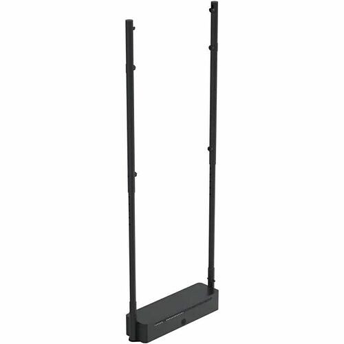 Spacepole SPDS4302-02 Mounting Kits Spacepole Floor Mount For Display Screen, Media Player - Black - Portrait - Height Adjustable - 1 Di Spds430202 