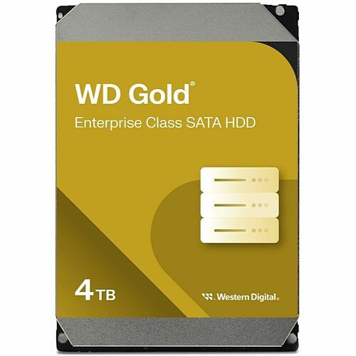Western Digital WD4004FRYZ Hard Drives Wd Gold Wd4004fryz 4 Tb Hard Drive - 3.5" Internal - Sata (sata/600) - Storage System, Desktop Pc De 718037899909