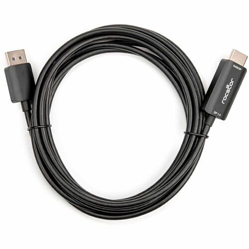 Rocstor Y10C787-B1 Cables Rocstor Displayport/hdmi Audio/video Cable - 10 Ft Displayport/hdmi A/v Cable For Audio/video Device Y10c787b1 810136921144