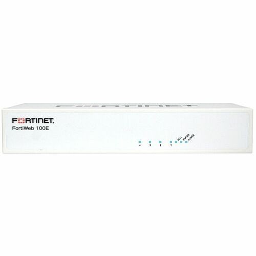 Fortinet FWB-100E-BDL-725-36 Network Security & Firewalls Fortinet Fortiweb Fwb-100e Network Security/firewall Appliance - 4 Port - 1000base-t - Gigabit Ether Fwb100ebdl72536 195875313437