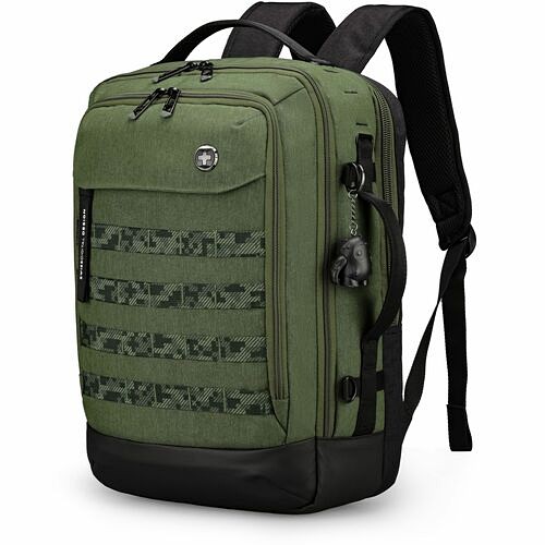 Swissdigital SD1647-23 Carrying Cases Swissdigital Design Berg Carrying Case (backpack) For 9.8" To 16" Notebook, Tablet - Dark Green - Rf Sd164723 810142330565