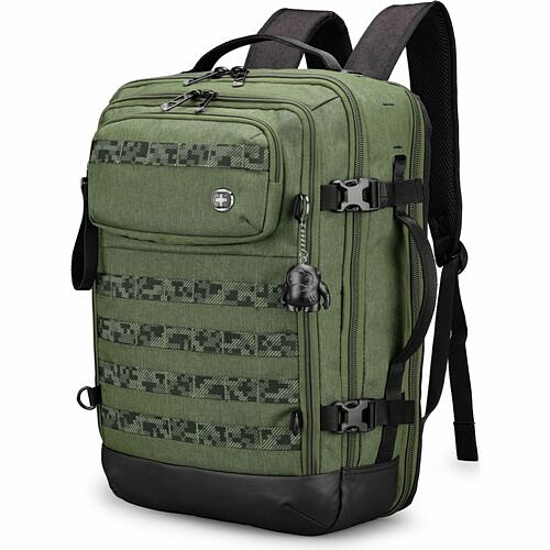 Swissdigital SD16489510-23 Carrying Cases Swissdigital Design Berg Carrying Case (backpack) For 12.9" To 17" Notebook, Tablet - Dark Green - R Sd1648951023 810142331203