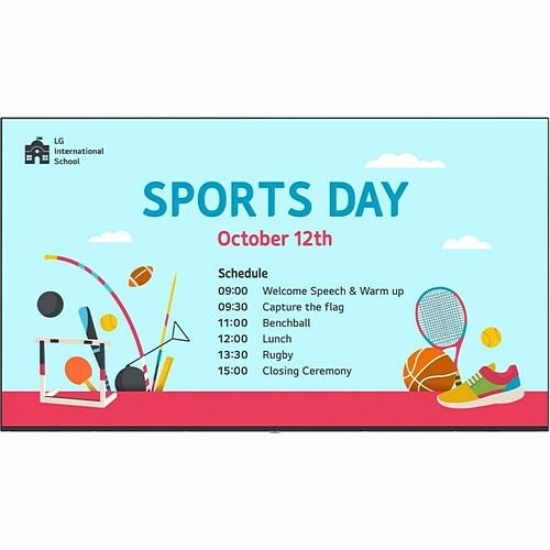 Lg 55UM340E0UZ Digital Signage Systems 55um340e Uhd Tv Signage 195174072066