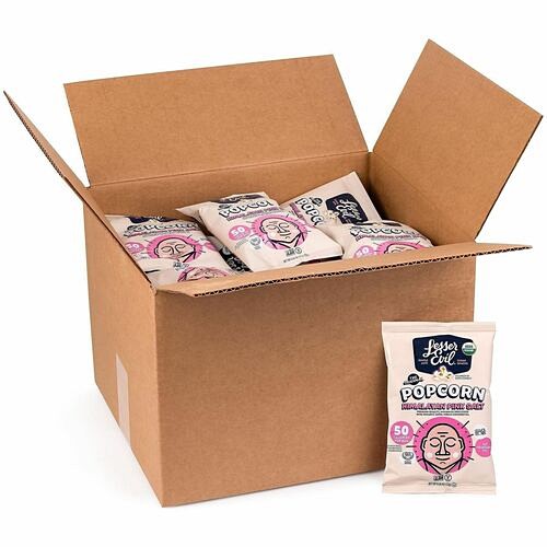 Green Rabbit 855469006229 Snacks Himalayan Pink Salt Popcorn GRR22001053 00855469006229