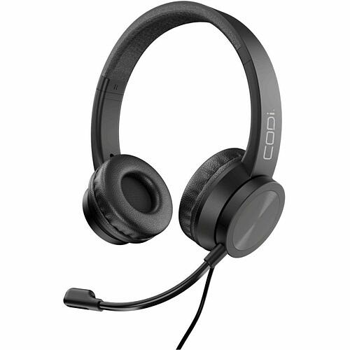 Codi A04509 Headsets/Earsets Codi Voice-isolating Usb-a Headset With Boom Microphone - Stereo - Usb Type A - Wired - Over-the-hea 633886014498