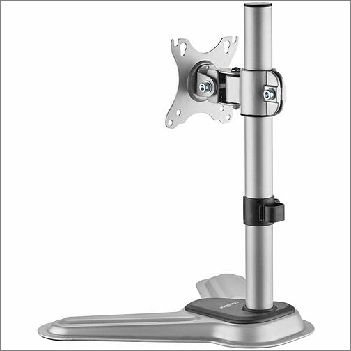 Rocstor Y10N016-S1 Mounting Kits Rocstor Ergoreach Mounting Pole For Monitor, Display - Silver - Height Adjustable - 1 Display(s) Sup Y10n016s1 810136920369