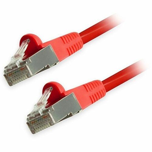 Comprehensive Cable CAT6STP-75RED Cables Cat6 Snagless Shielded Ethernet - Cable Red 75ft. Lifetime Warranty (cat6stp-75red) Cat6stp75red 808447080216