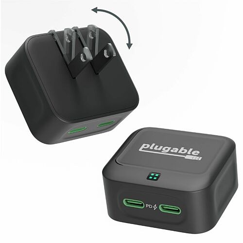 Plugable Technologies PS-40C2B Chargers Usb Charger Ps40c2b 819927013228