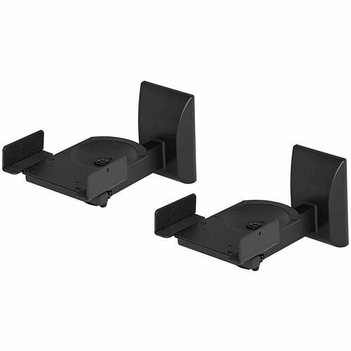 Monoprice 44896 Mounting Kits Monoprice Mounting Bracket For Speaker - Black - 55 Lb Load Capacity - Rugged - Metal - 2 (44896) 889028193679