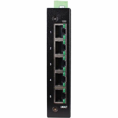 Eaton NGI-U05E Switches & Bridges Tripp Lite By Eaton 5-port Unmanaged Industrial Gigabit Ethernet Switch - 10/100/1000 Mbps, Ruggediz Ngiu05e 037332281517
