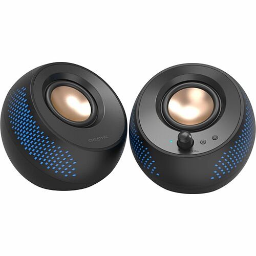 Creative Labs 51MF1715AA000 Multimedia Speakers Creative Pebble X 2.0 Bluetooth Speaker System - 15 W Rms - Black - 60 Hz To 20 Khz - Usb - 1 (51mf1 054651196155
