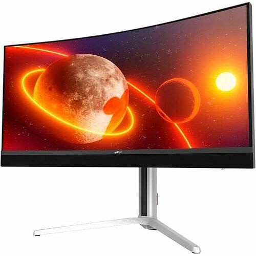 Mobile Pixels 119-1003P01 Monitors Mobile Pixels 34" Class Wqhd Curved Screen Gaming Mini Led Monitor - 34" Viewable - Mini Led Backlig 1191003p01 810130760411