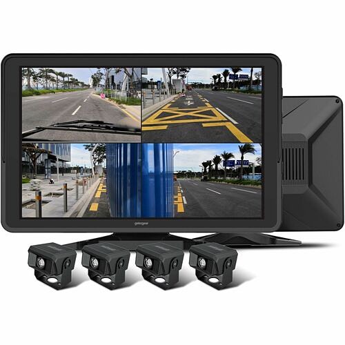Adesso ORBITT100 Miscellaneous Kits Gekogear Orbit T100 4 Channel 1080p Dash Cam For Trucks With A 10.1" Ips Screen (orbitt100) 783750012874