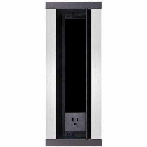 Harman Pro AMX-FG560-03S-NA Power/Data Outlets Amx 12 Hydraport Unit Enclosure With Us Power Outlet - Flush Mount - Brushed Aluminum - Metal, Plast Amxfg56003sna 718878035481
