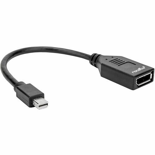 Rocstor Y10A294-B1 Connector Adapters Rocstor Mini Displayport To Displayport Video Adapter, 4k - Male/female -black - 1 X Mini Displaypor Y10a294b1 810136920574