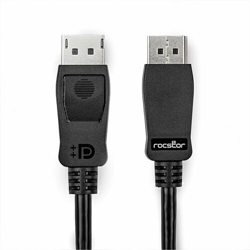 Rocstor Y10C736-B1 Cables Rocstor Premium Displayport 1.2 Cable - 4k@60hz - 20 Ft Displayport A/v Cable For Audio/video Device Y10c736b1 810136920581