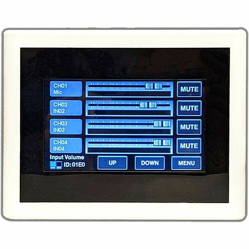 Toa M-800RCT-AM A/V Control Panels Toa M-800rct-am Remote Audio Control Panel W/ Display - Wired M800rctam 