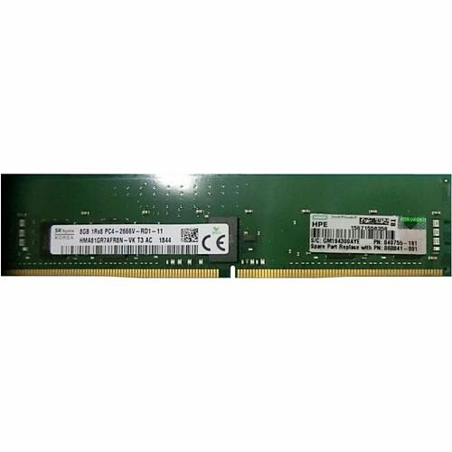Hp 868841-001 Memory/RAM Hpe Sourcing Ram Module - For Server - 8 Gb - Ddr4-2666/pc4-21300 Ddr4 Sdram - 2666 Mhz Single-rank  868841001 
