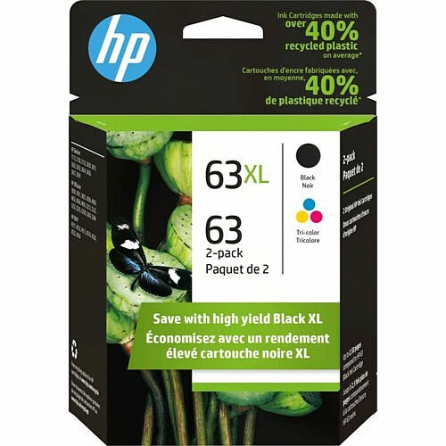 Hp L0R46AN#140 Toners & Ink Cartridges 63 2-pack Black/tri-color Original Ink Cartridges L0r46an140 
