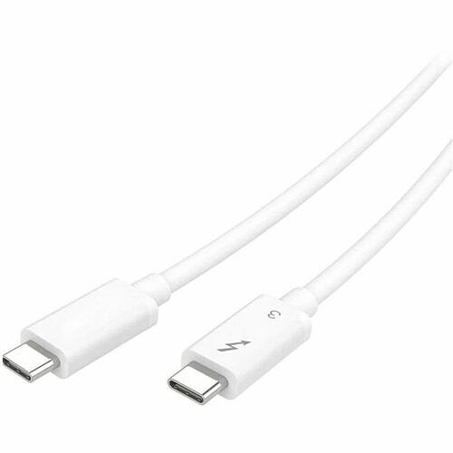 4xem 4XTB320G200CMW Cables 4xem 20gbps 6ft/2m Thunderbolt 3 White Cable - 6.56 Ft Thunderbolt 3 Av/data Transfer Cable For Work 841567004816