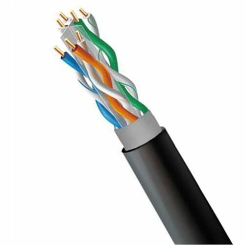 4xem 4XCAT6OUTDOOR Cables 4xem 1000ft Cat6 Pure Copper Outdoor Bulk Cable -copper Outdoor Bulk Cable - With Gel - 1000 Ft Cate 841567004724