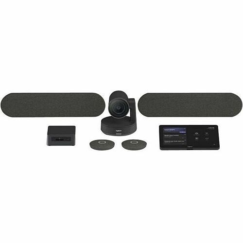 Logitech TAPRAPMSTASU Video Conference Equipment Logitech Large Room Tap + Rally Plus + Asusandreg; Nuc For Microsoft Teams Rooms - For Video Conferenc 796554795348