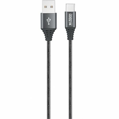 Urban Factory CID74UF Cables Urban Factory Braidee 2 M Usb-a / Usb-c Cable - 6.56 Ft Usb-c/usb-a Data Transfer Cable - First End: 888225018532